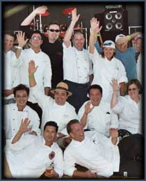 Celebrity chefs at 2007 Sagebrush Classic